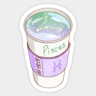 Pisces Takeaway Sticker